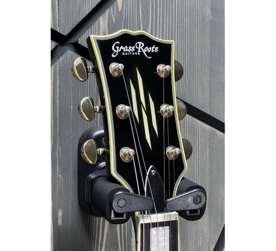 Grass Roots G-LP-60С Les Paul электрогитара, цвет черный, Корея USED