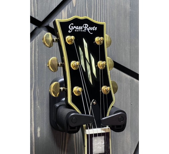 Grass Roots G-LP-60С Les Paul электрогитара, цвет черный, Корея USED