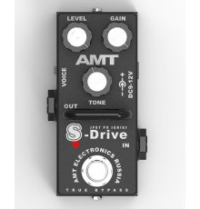 AMT SD-2 S-Drive mini Гитарная педаль перегруза, AMT Electronics