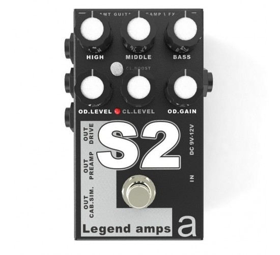 AMT S-2 Legend Amps 2 Двухканальный гитарный предусилитель (Soldano).