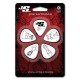 Planet Waves 1CWH2-10JS Joe Satriani Медиаторы, белые, тонкие