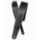 Planet Waves 25LS00-DX Classic Leather Ремень для гитары, кожаный, черный, контрастная строчка