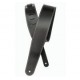 Planet Waves 25LS00-DX Classic Leather Ремень для гитары, кожаный, черный, контрастная строчка