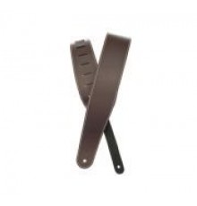Planet Waves 25LS01-DX Classic Leather Ремень для гитары, кожаный, коричневый, контрастная строчка