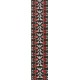 Planet Waves 50G01 Woven Ремень для гитары текстильный, без наплечника, рисунок «Hootenanny Red»