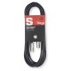 Stagg SMD3 высококачественный МIDI-кабель. Длина: 3 м., черный