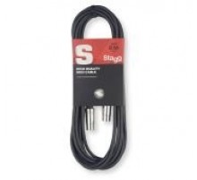 Stagg SMD3 высококачественный МIDI-кабель. Длина: 3 м., черный