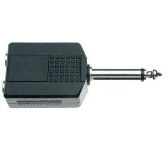 Stagg AC-PM2PFH переходник (адаптер).Разъемы: 2 х стерео джека (мама) – 1 моно джек (папа)