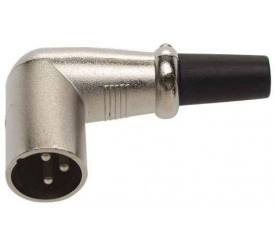 Stagg 928H Соединитель угловой XLR M, 3 pins