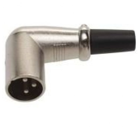 Stagg 928H Соединитель угловой XLR M, 3 pins