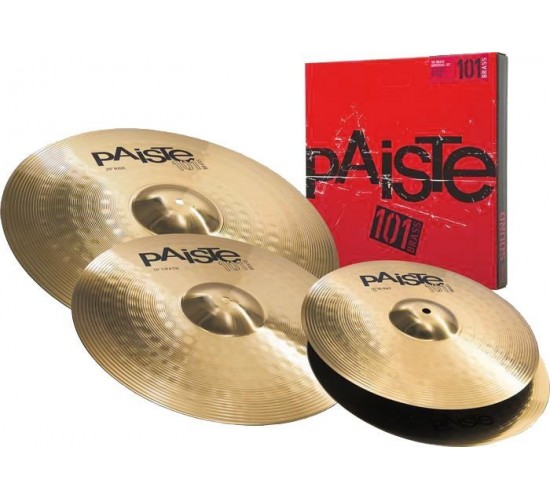 Paiste 101 Brass Universal Set Комплект тарелок (14«/16»/20