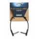 Rockboard RBO CAB PC F 20 BLK Кабель для коммутации гитарных эффектов, 20 см, чёрный