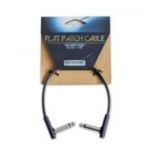 Rockboard RBO CAB PC F 20 BLK Кабель для коммутации гитарных эффектов, 20 см, чёрный