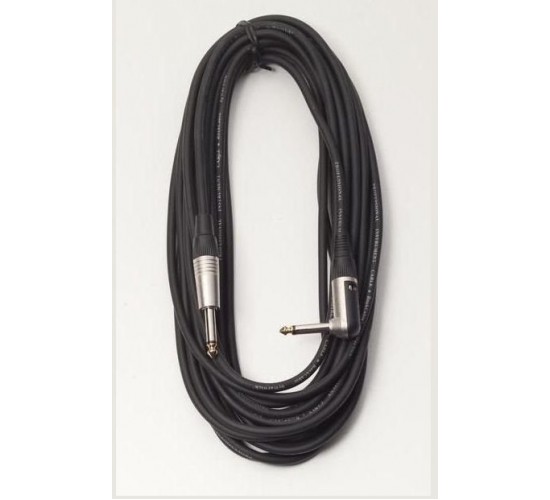 Rockcable RCL30259 D6 Инструментальный кабель, джек-джек (угловые) 9 метров.