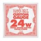 Ernie Ball 1124 струна для электро и акустических гитар, Никель, в оплётке, калибр .024