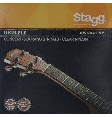 Stagg UK-2841-NY струны для укулеле, clear nylon