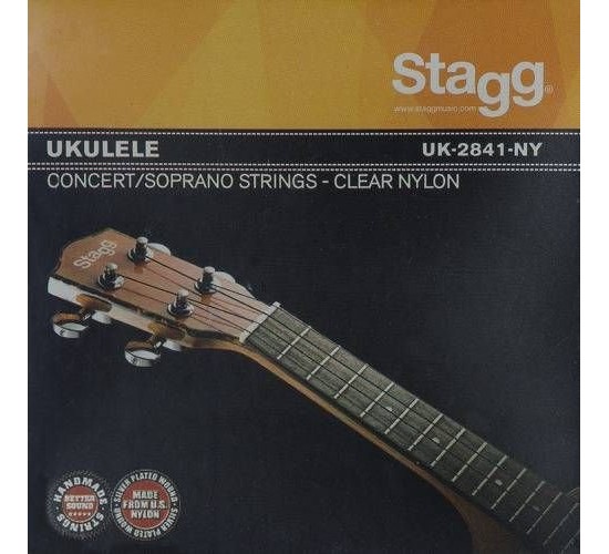 Stagg UK-2841-NY струны для укулеле, clear nylon