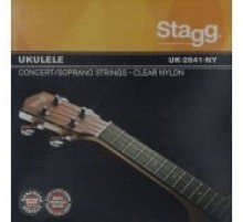 Stagg UK-2841-NY струны для укулеле, clear nylon