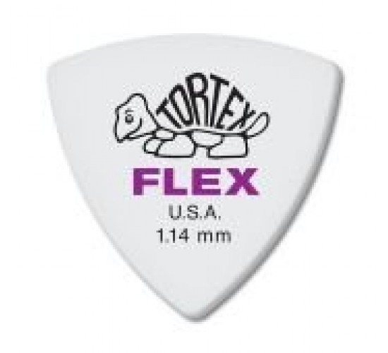 Dunlop Tortex Flex Triangle Медиатор, толщина 1,14мм, треугольный