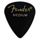 Fender 351 Shape Picks 1 Gross Black Medium медиатор, цвет черный