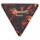 Fender 355 Shape Picks Shell Heavy медиаторы, жесткие, цвет черепаховый (треугольные)