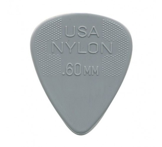 Dunlop Nylon Standard Медиатор, толщина 0,60мм