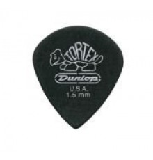 Dunlop Tortex Pitch Black Jazz III Медиатор, толщина 1,50мм