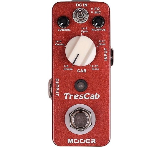 Mooer Tres Cab гитарная педаль эмулятор кабинета