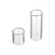 D'Andrea 202GLASS Cлайд гитарный стеклянный двойной (целый и половинка)