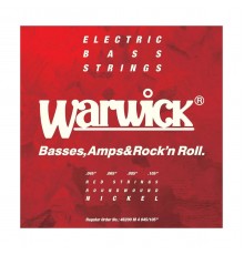 Warwick 46200M4 струны для бас-гитары Red Label 45-105, никель