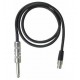 Shure WA302 микрофонный кабель (1/4` JACK-TQG) для поясных передатчиков