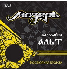 Мозеръ BA3 Комплект струн для балалайки альт