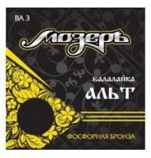Мозеръ BA3 Комплект струн для балалайки альт