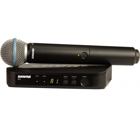 Shure BLX24E/B58 M17 радиосистема вокальная с капсюлем динамического микрофона BETA 58