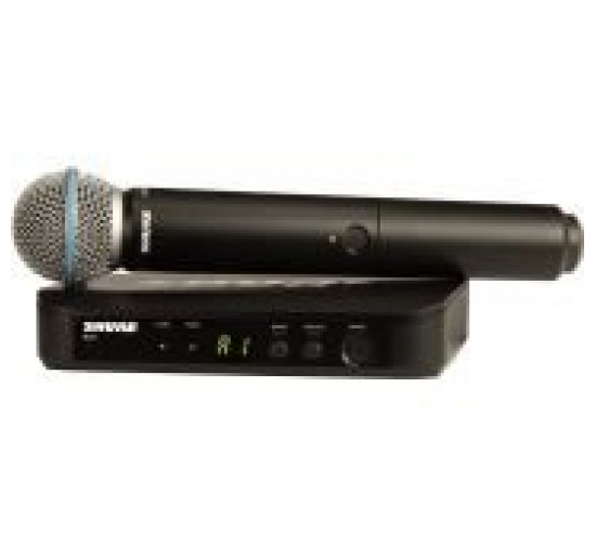 Shure BLX24E/B58 M17 радиосистема вокальная с капсюлем динамического микрофона BETA 58