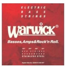 Warwick 42200 M4 струны для бас-гитары Red Label 45-105, сталь