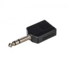 Soundking CC312 Переходник (разъем переходной) 6,35мм, штекер, стерео - 2х6,3мм, гнезда
