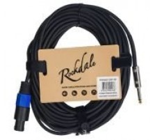 Rockdale SJ001-15M готовый спикерный кабель, разъёмы Speakon X mono jack, длина 15м