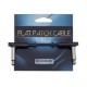 Rockboard RBO CAB PC F 5 BLK Кабель для коммутации гитарных эффектов, 5 см, чёрный