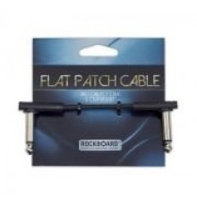 Rockboard RBO CAB PC F 5 BLK Кабель для коммутации гитарных эффектов, 5 см, чёрный