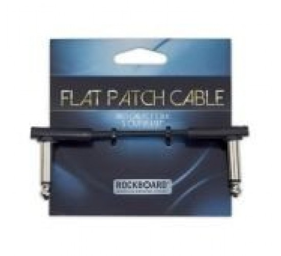 Rockboard RBO CAB PC F 5 BLK Кабель для коммутации гитарных эффектов, 5 см, чёрный