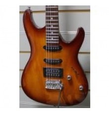 Ibanez GIO GSA60 BS электрогитара, цвет Brown Sunburst USED