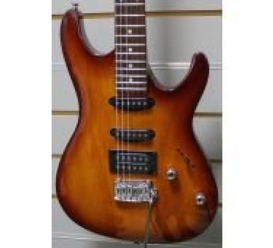 Ibanez GIO GSA60 BS электрогитара, цвет Brown Sunburst USED