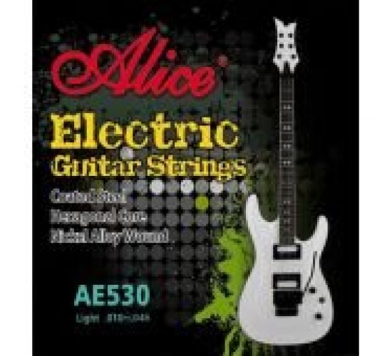 Alice AE530L 532 Комплект струн для электрогитары, никель, 10-46