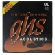 GHS VN-UL Vintage Bronze Комплект струн для акустической гитары (10-46)
