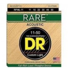 DR RPML-11 RARE Phosphor Bronze Acoustic 11-50 струны для акустической гитары