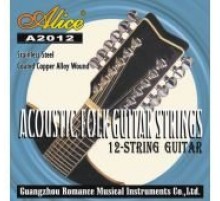 Alice A2012 Комплект струн для 12-струнной гитары медь