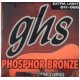 GHS Phosphor Bronze Комплект струн для акустической гитары 11-50