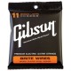 Gibson SEG-700ML Brite Wires .011-.050 струны для электрогитары