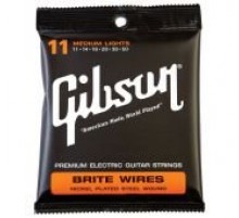 Gibson SEG-700ML Brite Wires .011-.050 струны для электрогитары